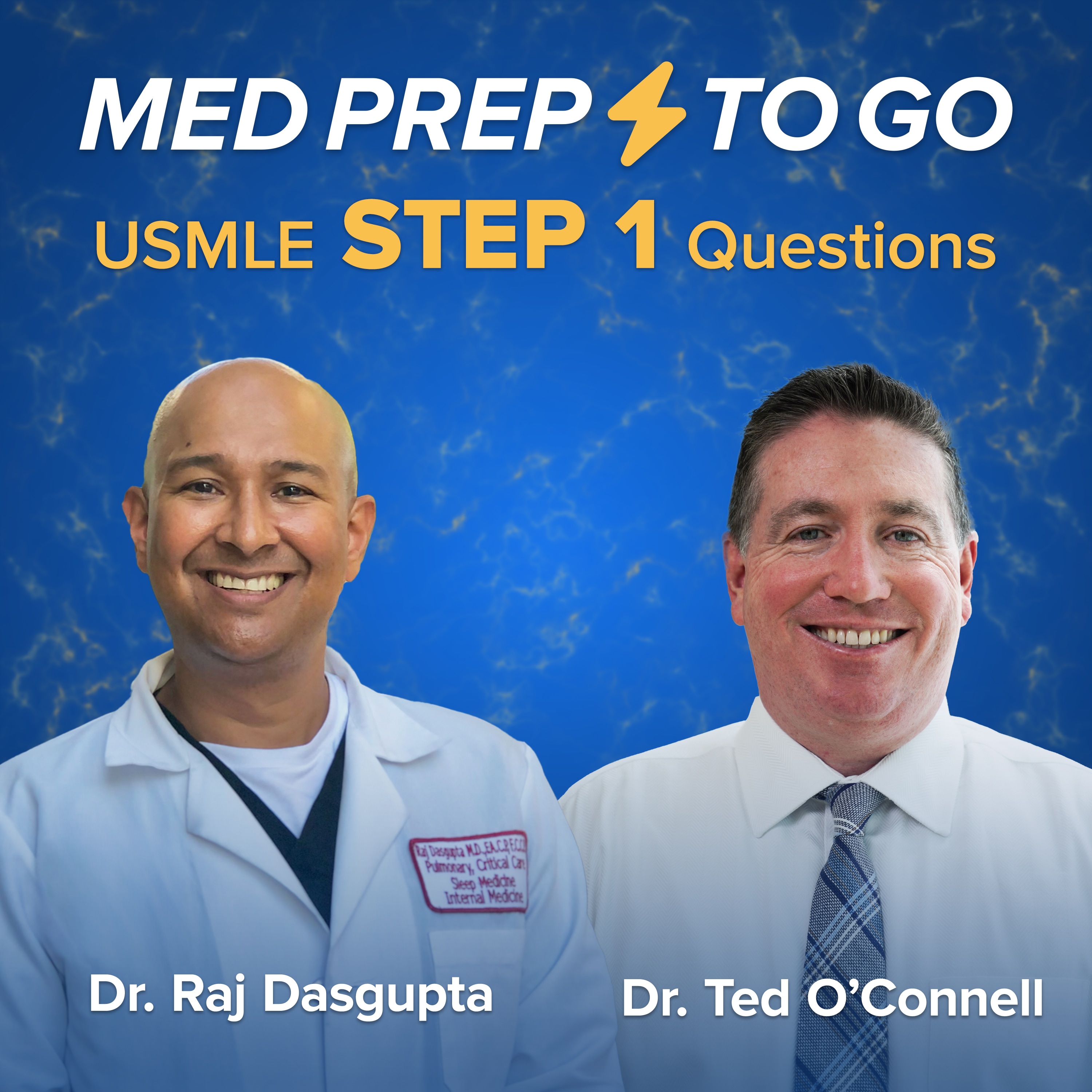 MedPrepToGo: USMLE Step 1 Questions podcast cover art